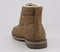 Mens OFFICE Brodie Borg Lined Lace Up Boots Tan