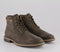 Mens OFFICE Brodie Borg Lined Lace Up Boots Brown