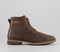 Mens OFFICE Brodie Borg Lined Lace Up Boots Brown