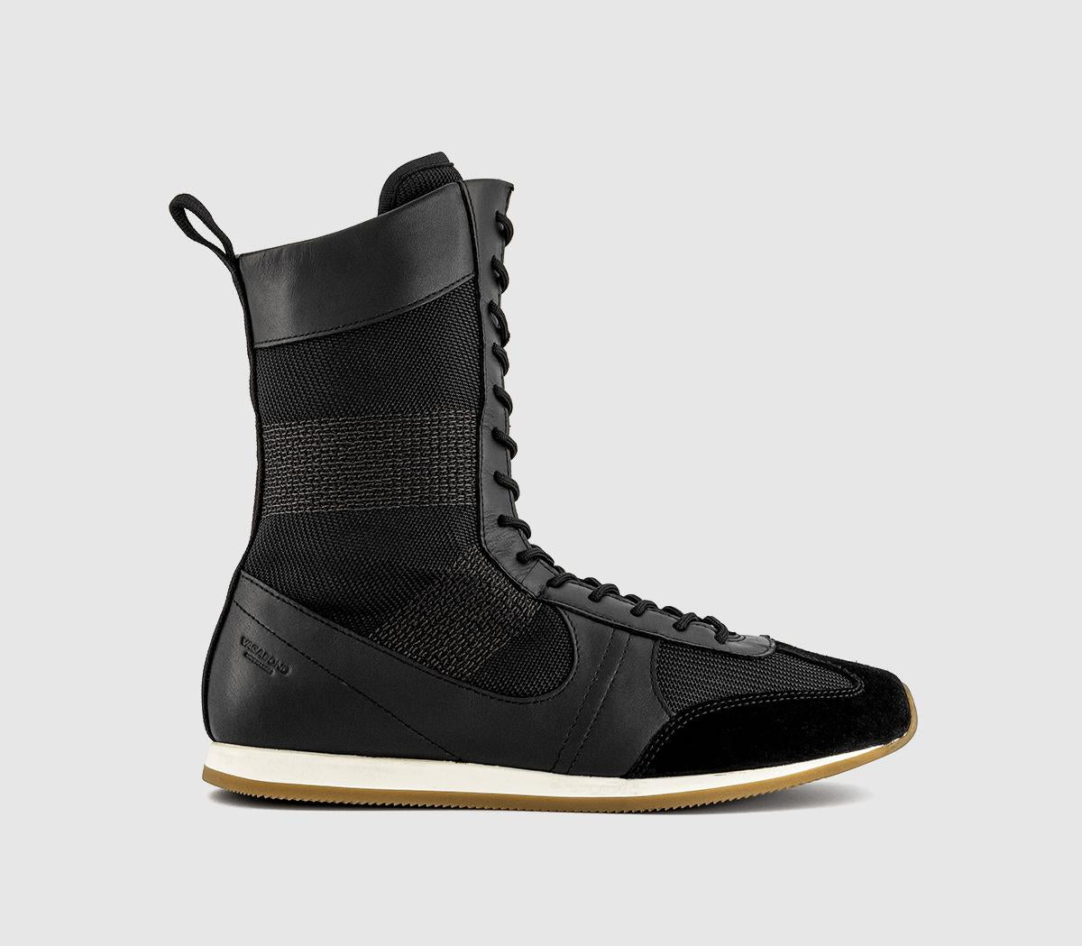Womens Vagabond Shoemakers Yasmin Hi Sneakers Black