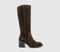 Womens Vagabond Shoemakers Meryl Knee High Boots Java Suede