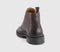 Mens OFFICE Bowie Chunky Leather Lace Boots Brown Leather