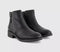 Womens OFFICE Agnes Side Zip Ankle Boots Black