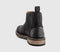 Mens OFFICE Bernard Nubuck Chelsea Boots Black Nubuck