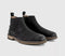 Mens OFFICE Bernard Nubuck Chelsea Boots Black Nubuck