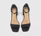 Womens OFFICE Makaya Two Part Block Heel Sandals Black