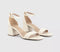 Womens OFFICE Makaya Two Part Block Heel Sandals Off White