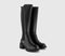 Womens OFFICE Kiara Platform Knee Boots Black