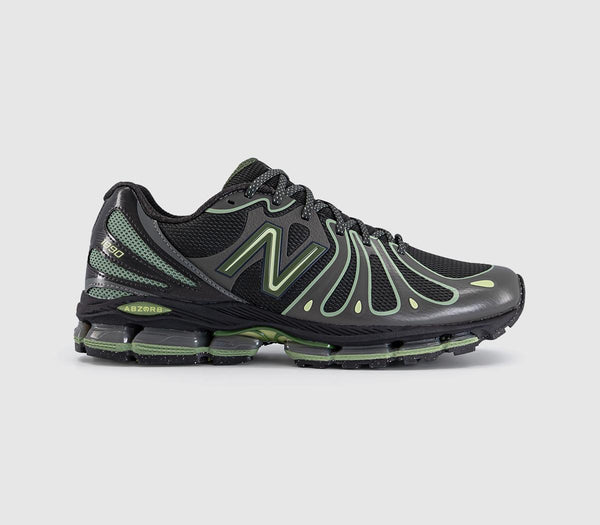 New Balance Abzorb 1890 Trainers Faded Black Utility Green