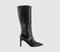 Womens OFFICE Kadell Pointed Toe Knee High Boots Black - OFFCUTS SHOES by OFFICE
