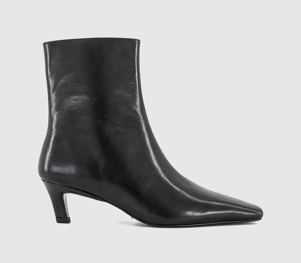 Womens Tony Bianco Estelle Ankle Boots Black Vintage