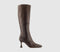 Womens Tony Bianco Fantasy Hi Boots Chocolate Napa - OFFCUTS SHOES by OFFICE