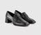 Womens OFFICE Matilda Block Heel Loafers Black