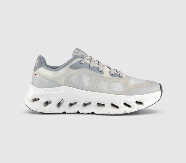 ON Cloudtilt Remix Trainers Alloy Ivory F UK Size 5