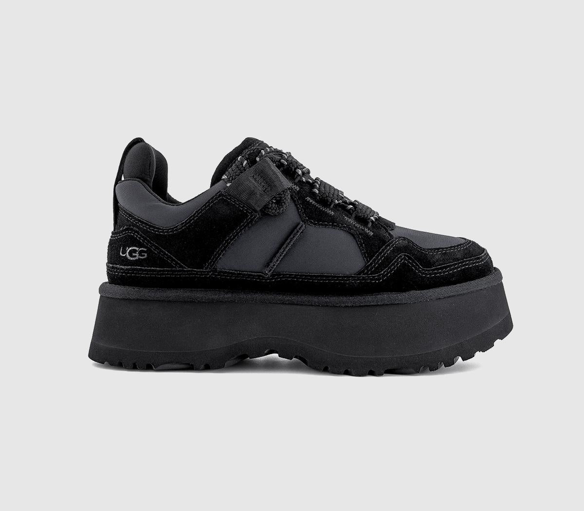 Womens UGG Astromel Platforms Black