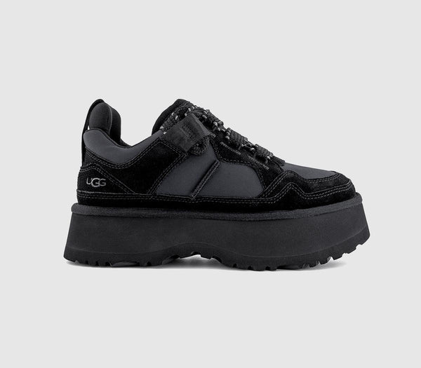Womens UGG Astromel Platforms Black