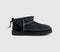 Womens UGG Classic Ultra Mini Biarritz Boots Black UK Size 6