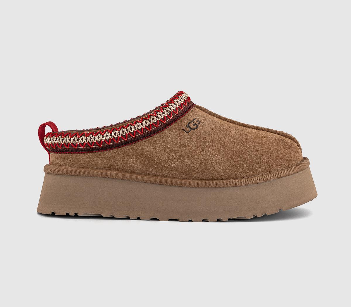 Womens UGG Tazz II Slippers Chestnut