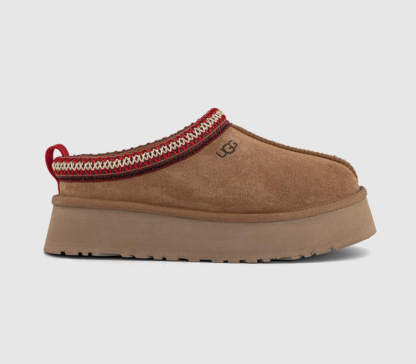 Womens UGG Tazz II Slippers Chestnut