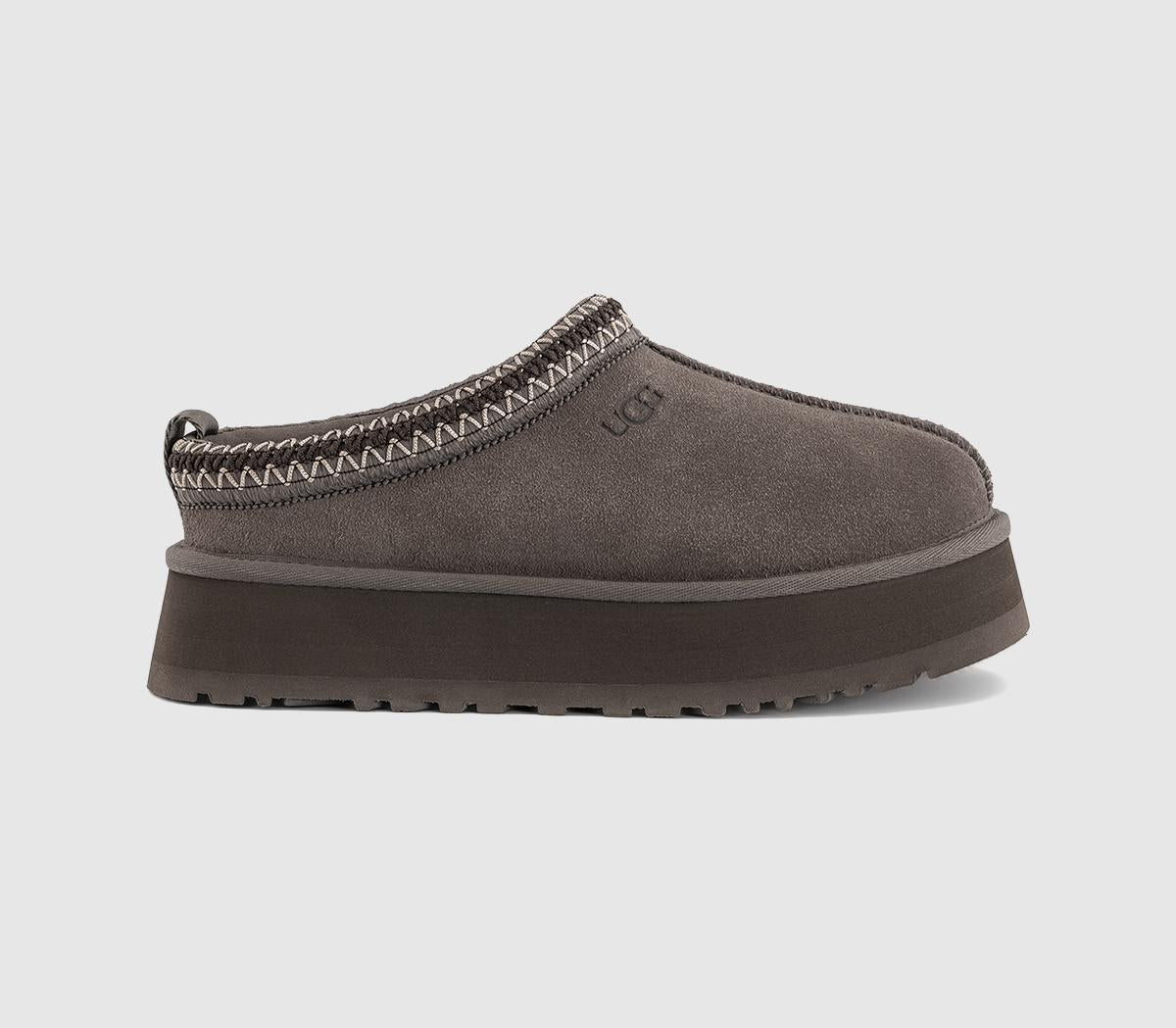 Womens UGG Tazz II Slippers Dried Oregano Major Brown