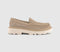 Mens UGG Ascot Lug Loafers Mustard Seed