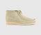 Mens Clarks Original Wallabee Boots Gtx Maple Suede