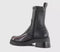 Womens Miista Oliana Boots Black Burgundy