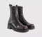 Womens Miista Oliana Boots Black Burgundy