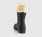 Womens Barbour Mowbray Mid Shearling Welly Boots Black