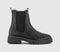 Womens Barbour Evie Warm Lined Chelsea Boots Black - OFFCUTS SHOES by OFFICE