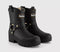 Womens Barbour Elley Harness Welly Boots Black