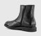 Mens OFFICE Baxter High Leg Zip Boots Black Leather