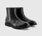 Mens OFFICE Baxter High Leg Zip Boots Black Leather