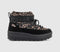 Womens PAJAR Galaxy Mini Boots Black Leopard