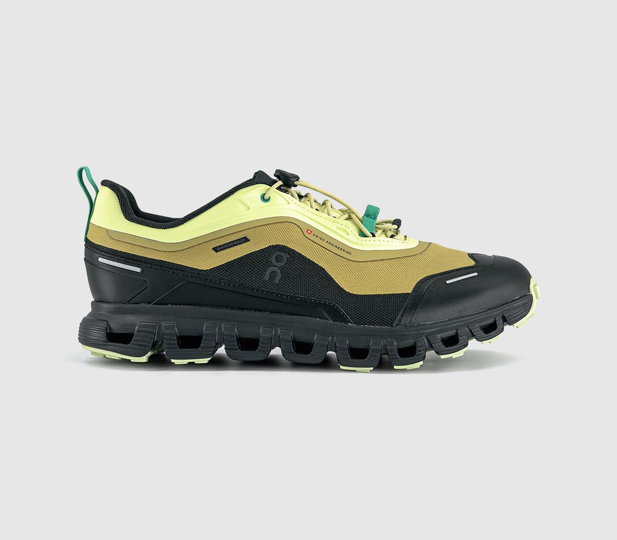 ON Cloud 6 Geo Waterproof Trainers Limelight Safari