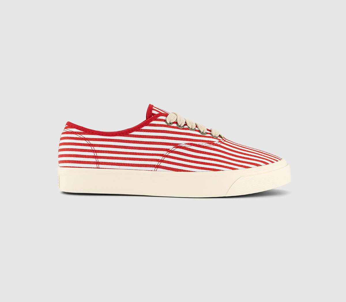 Converse 1908 Naut-1 Trainers Red Stripes