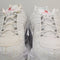 Nike Shox Tl White White Metallic Silver Max Orange Trainers UK Size 6