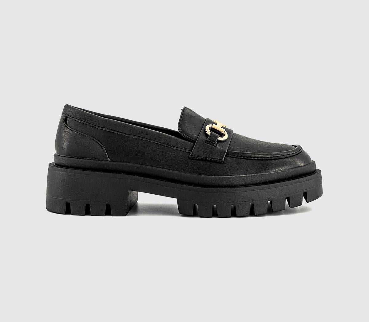 Womens OFFICE Faithful Chunky Loafer Black