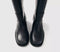 Womens ALOHAS Sajan Knee High Boots Black Leather