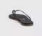 Womens TKEES Lily Liners Flip Flops Black