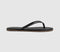 Womens TKEES Lily Liners Flip Flops Black