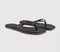 Womens TKEES Square Toe Lily Flip Flops Black