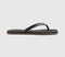 Womens TKEES Square Toe Lily Flip Flops Black
