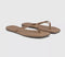 Womens TKEES Square Toe Lily Flip Flops Cocobutter