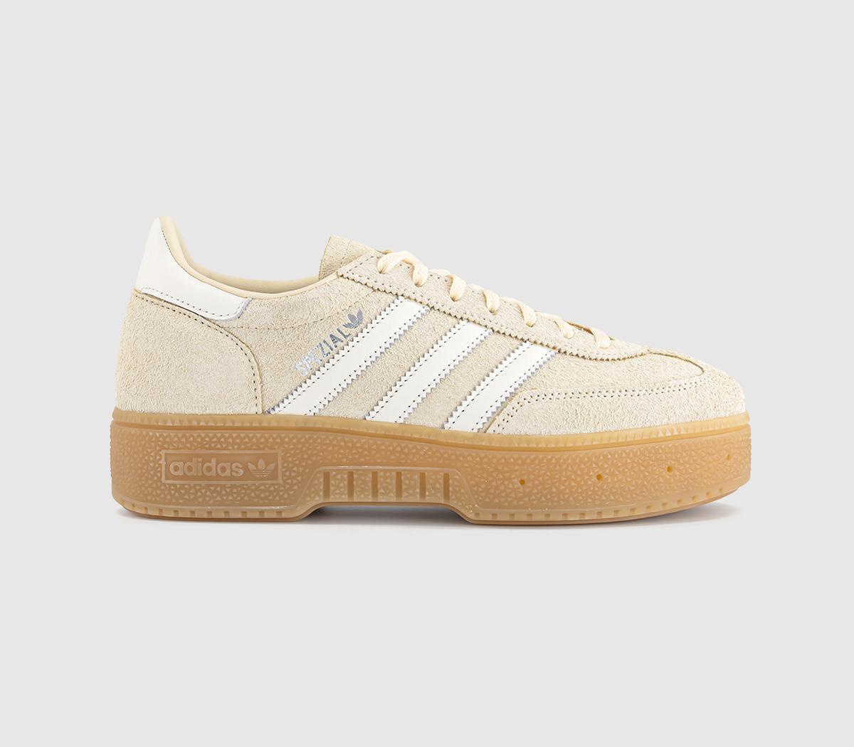 adidas Handball Spezial Bold Trainers Warm Vanilla Offwhite Gum