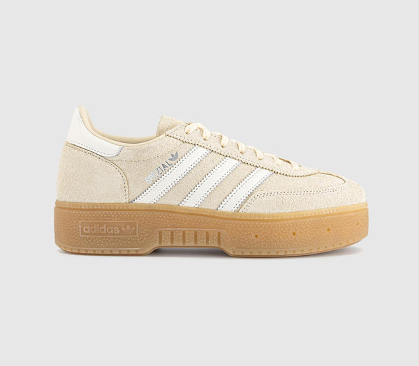 adidas Handball Spezial Bold Trainers Warm Vanilla Offwhite Gum