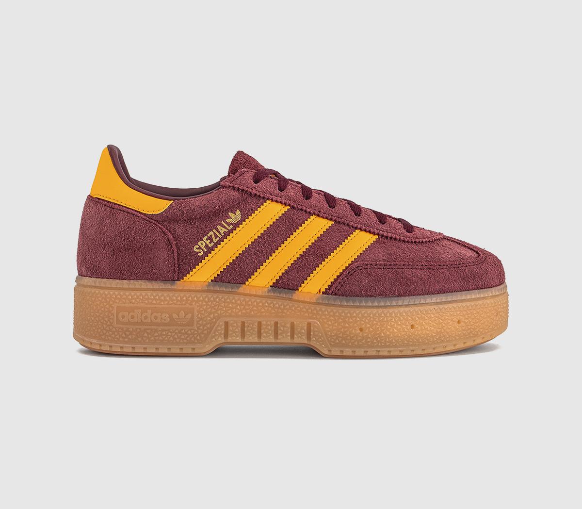 adidas Handball Spezial Bold Trainers Shadow Red Crew Yellow Gum