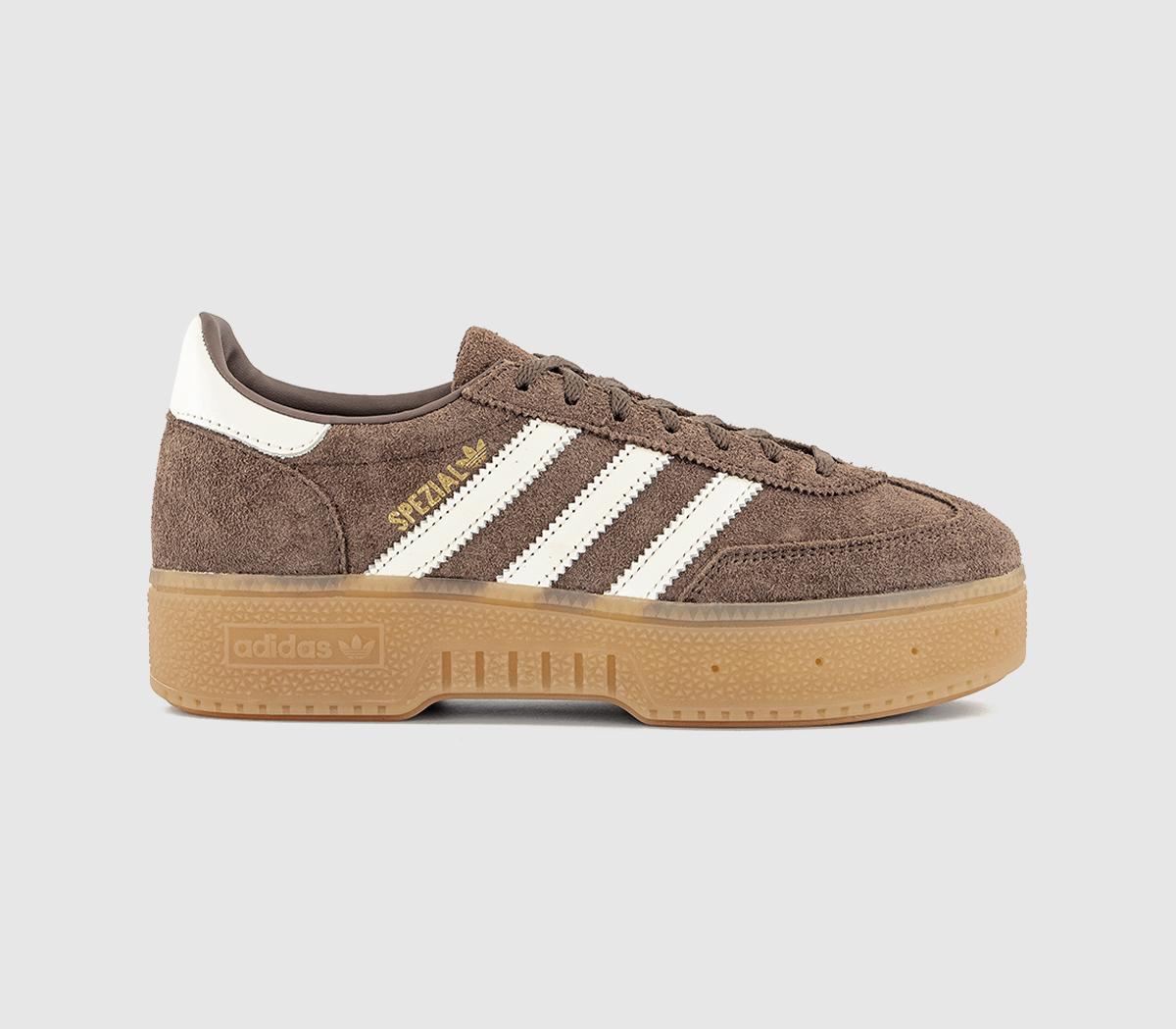 adidas Handball Spezial Bold Trainers Earth Strata Off White Gum