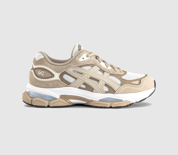 ASICS Gel NYC 2.0 Trainers White Feather Grey