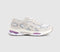 ASICS Gel NYC 2.0 Trainers White Taro Purple